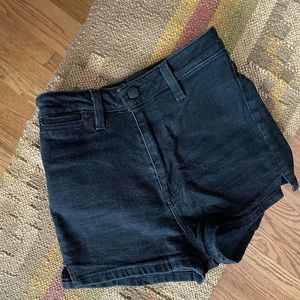 BDG Black Pinup High Waisted Shorts